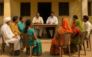 functions of Gram Panchayat in Marathi